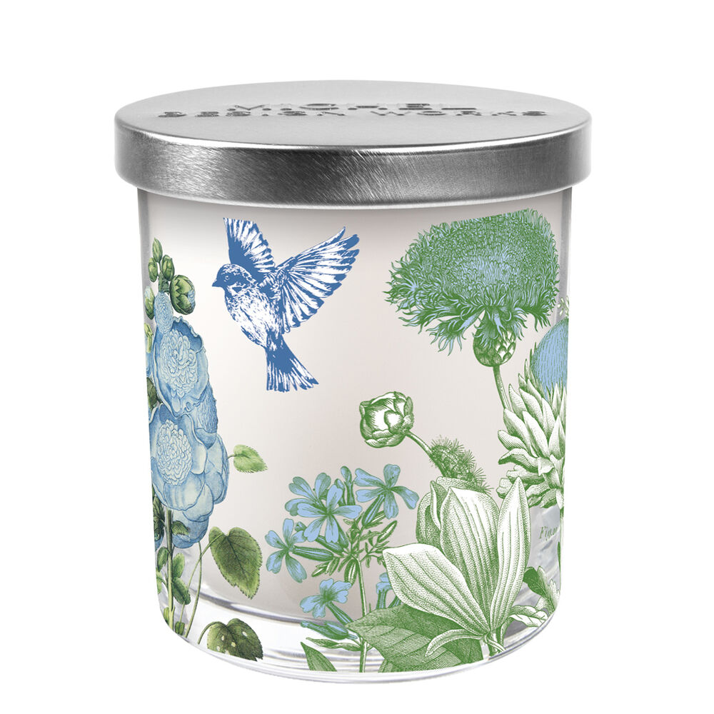 Cotton and Linen Glass Candle