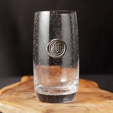 Iced Tea Glass with Initial