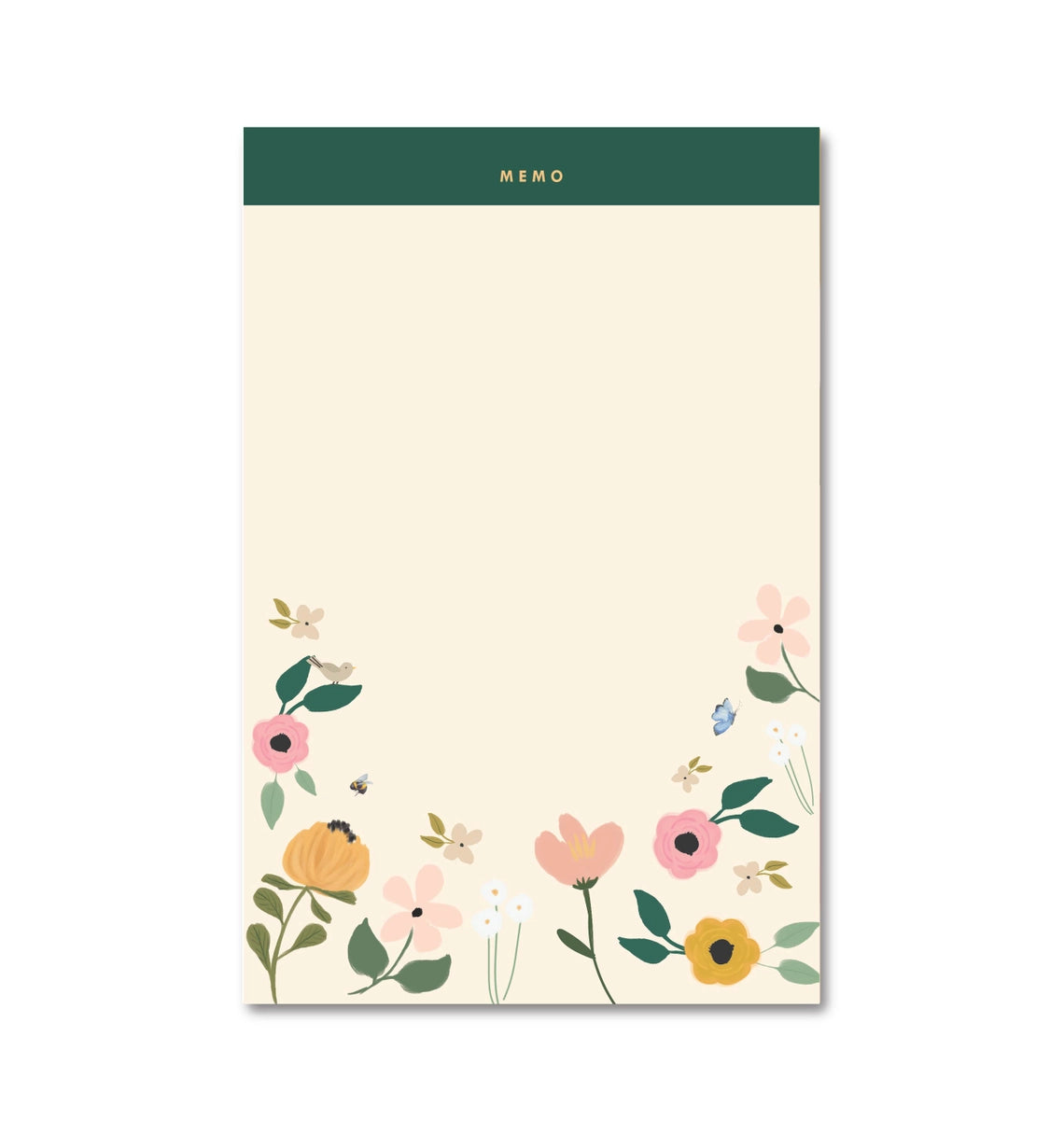Floral Garden Memo Notepad
