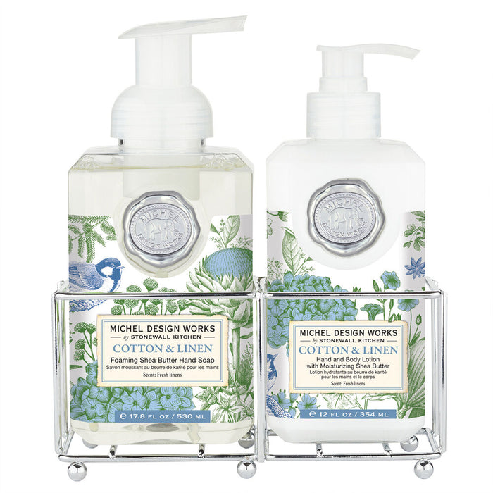 Cotton and Linen Hand Care Caddy