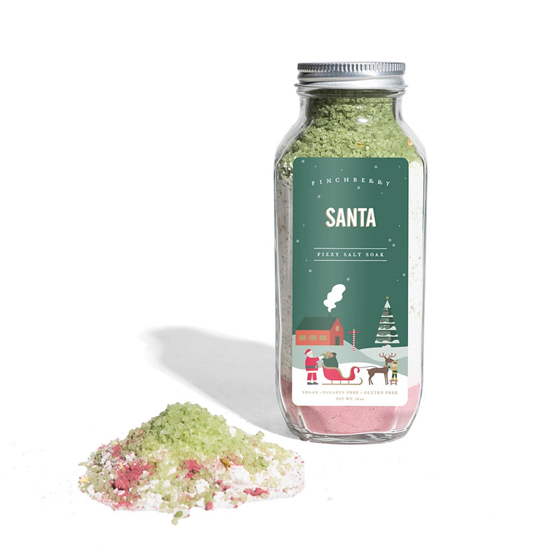 Holiday Fizzy Salt Bath Soak