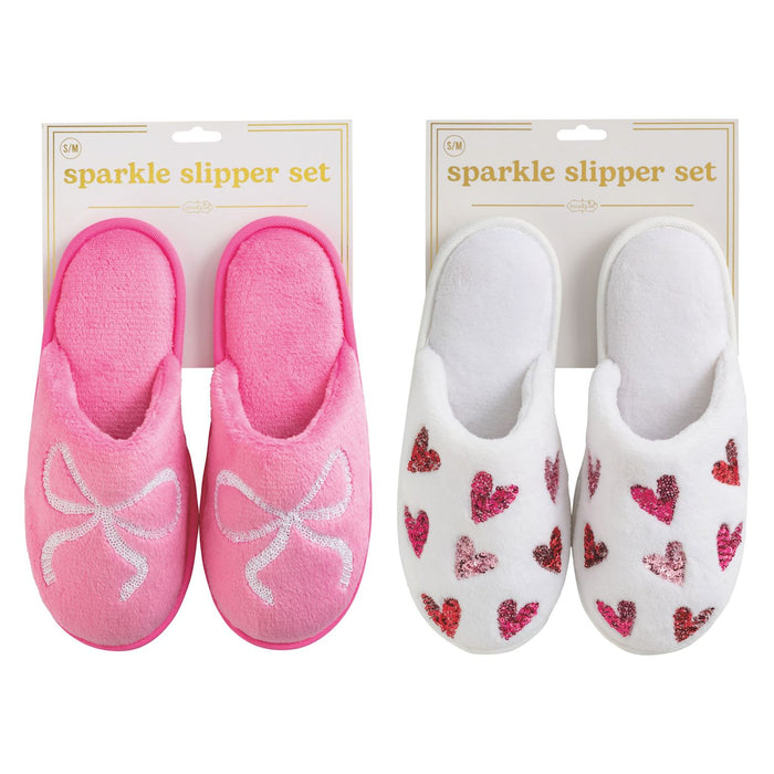Valentine Sparkle Slipper