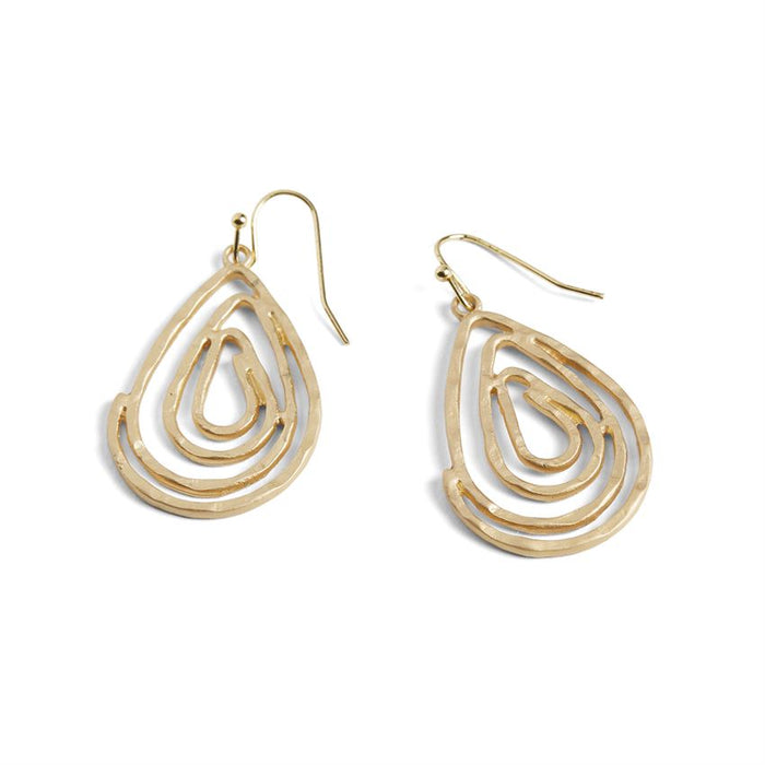 Swirl Dangle Earrings