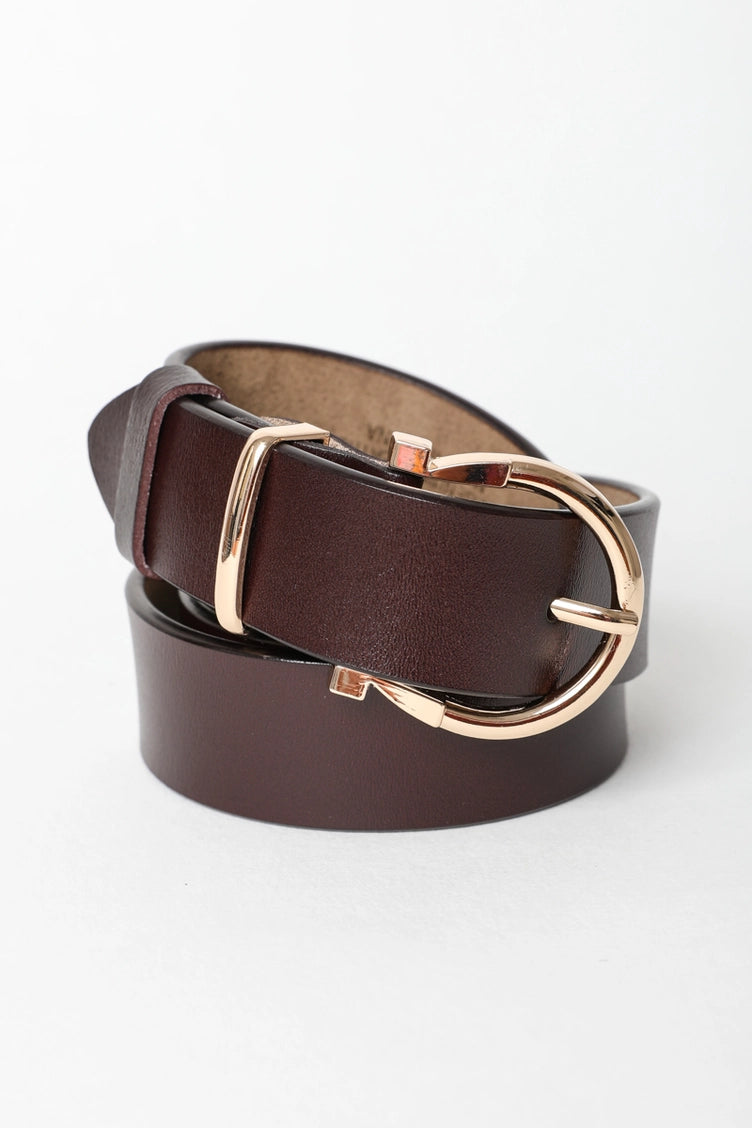 Horseshoe Buckle Belt