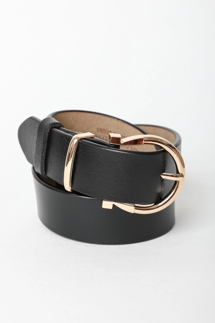 Horseshoe Buckle Belt