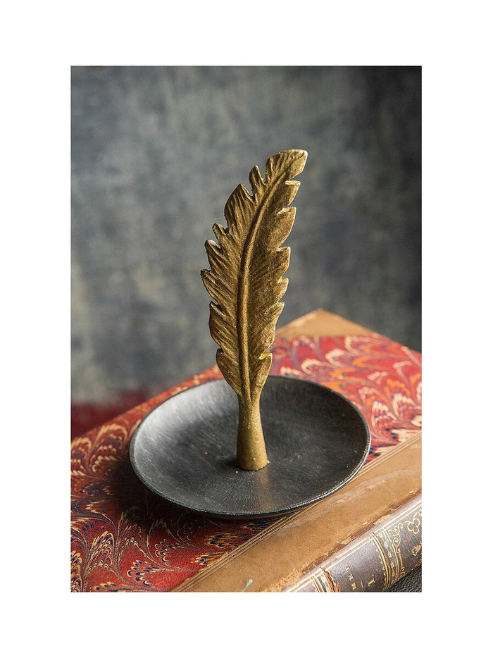 Feather Jewelry Coin Holder