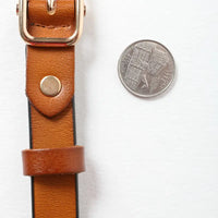 Skinny Leather Belt