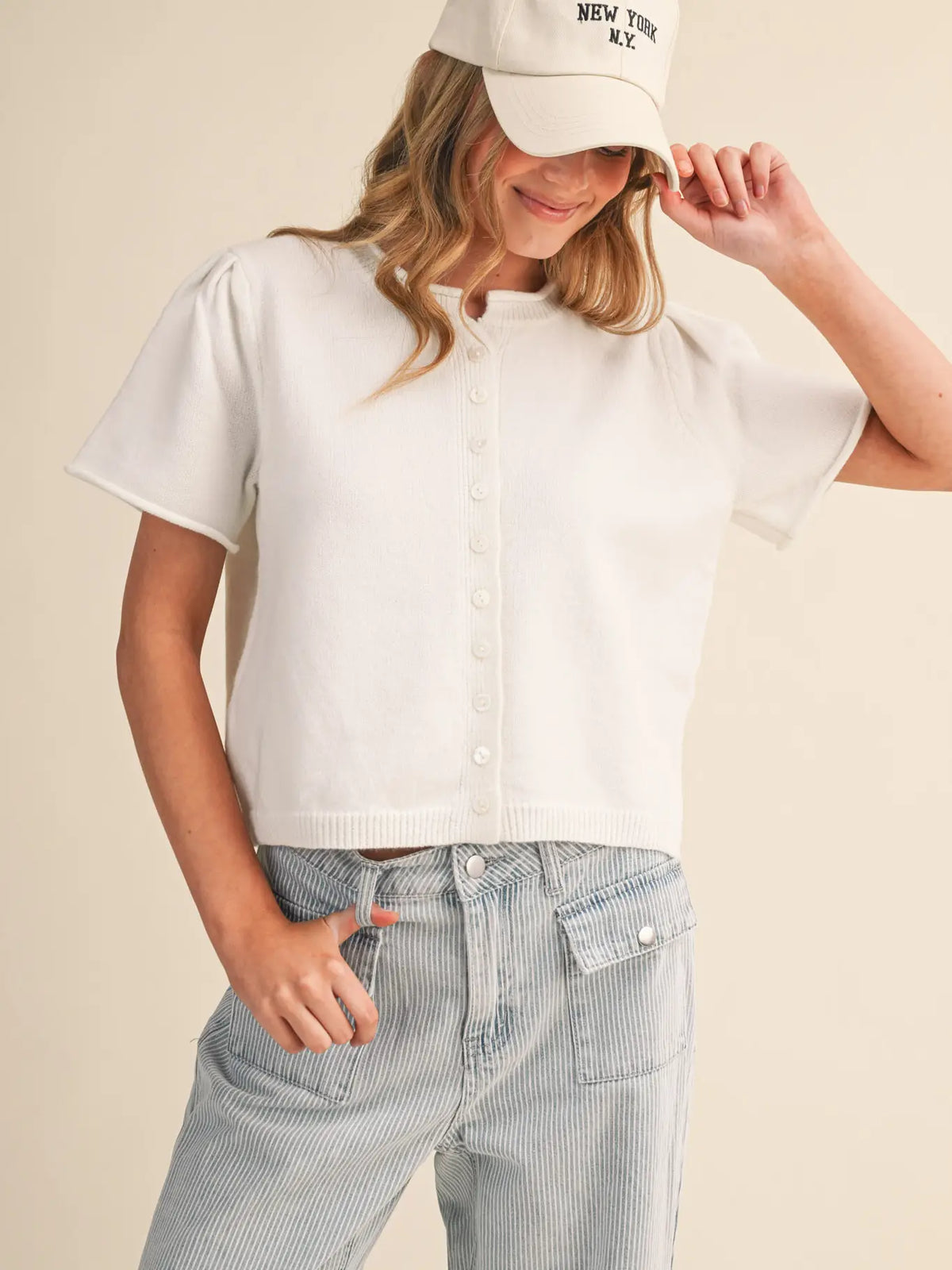 Short Sleeve Cardigan