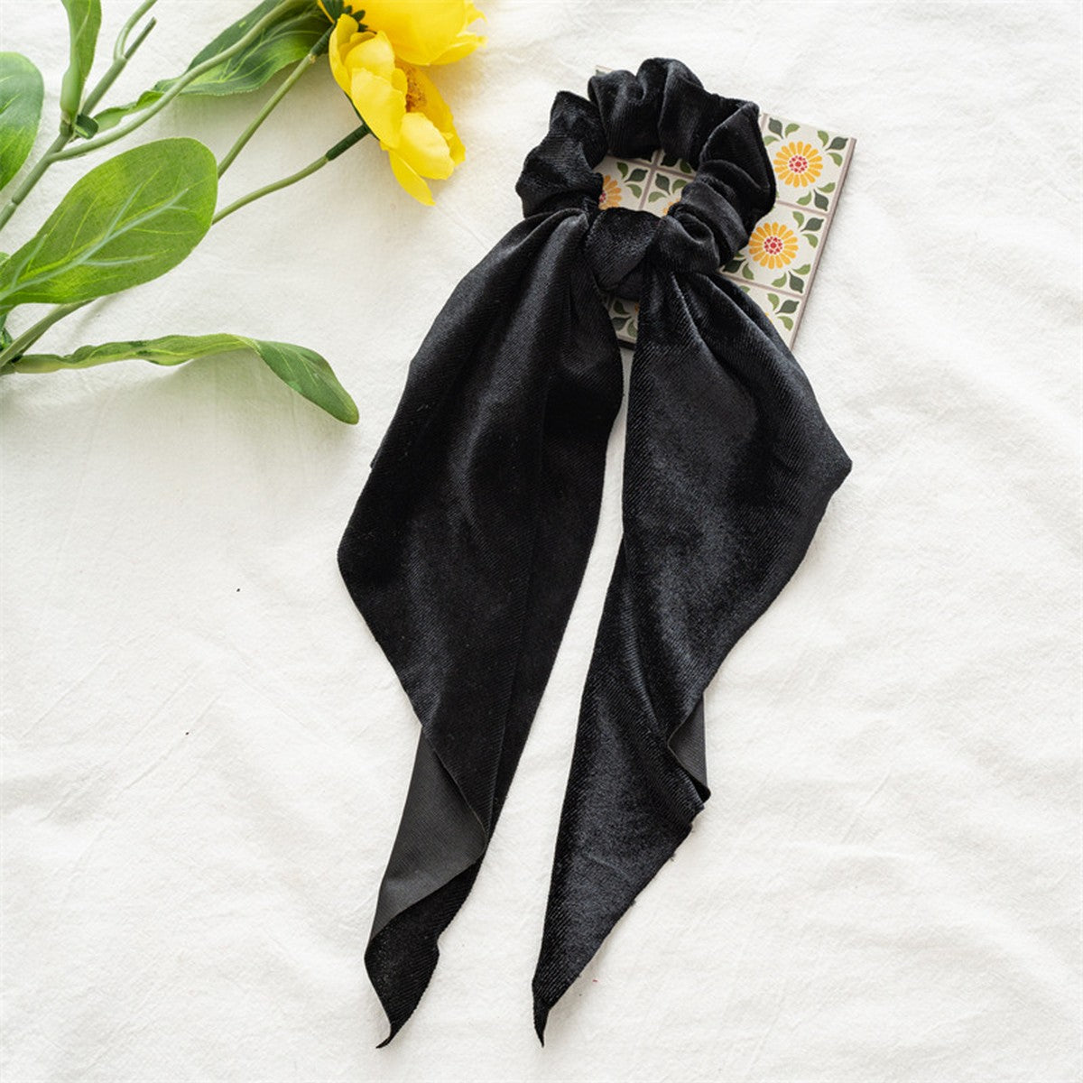 Christmas Ribbon Scrunchie