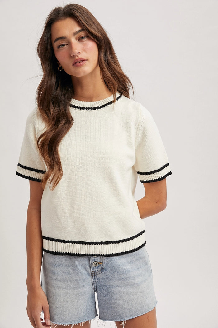 Short Sleeve Sweater