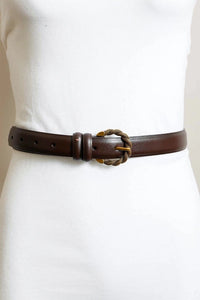 Twisted Buckle Belt
