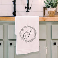 Monogrammed Tea Towel