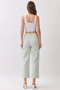 High Waisted Crop Pants
