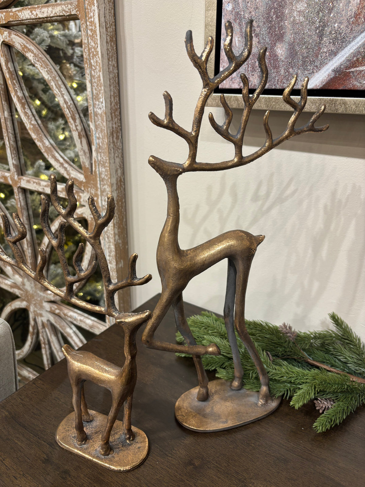Metal Reindeer
