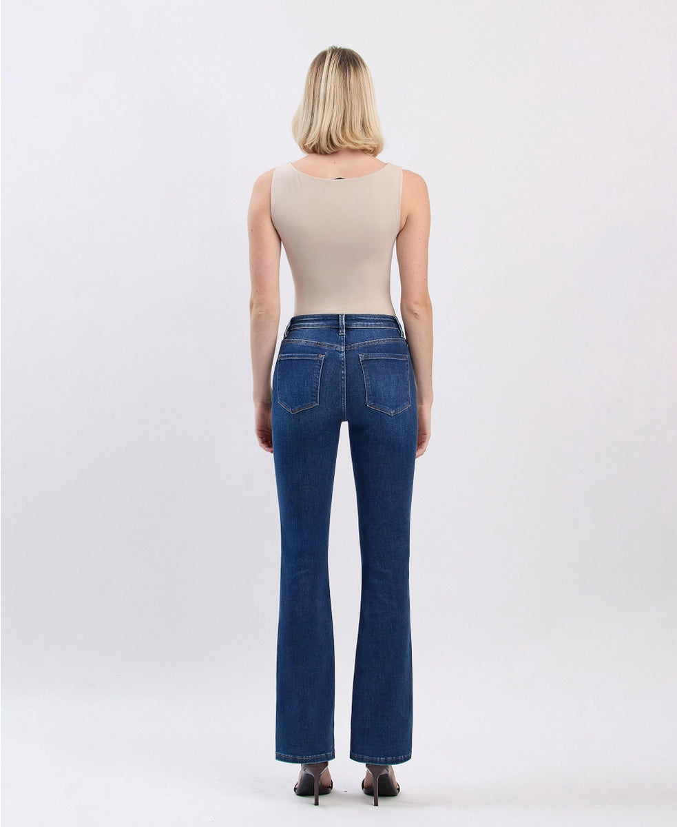 High Rise Bootcut Jeans