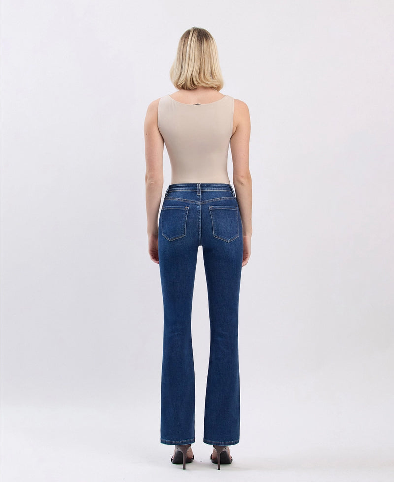 High Rise Bootcut Jeans