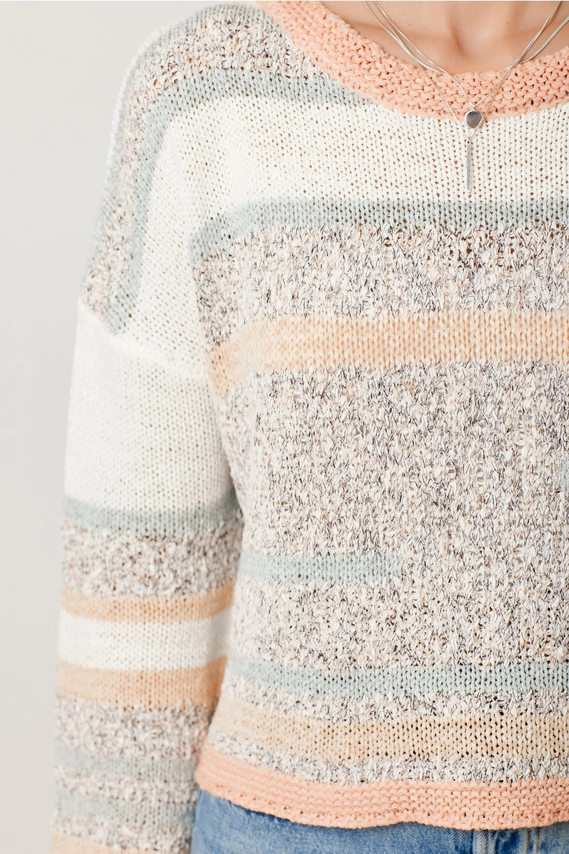 Striped Pullover Sweater