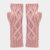 Fingerless Knit Gloves