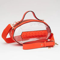 Football Clear Crossbody Bag
