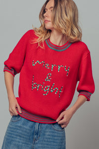 Merry and Bright Sweater