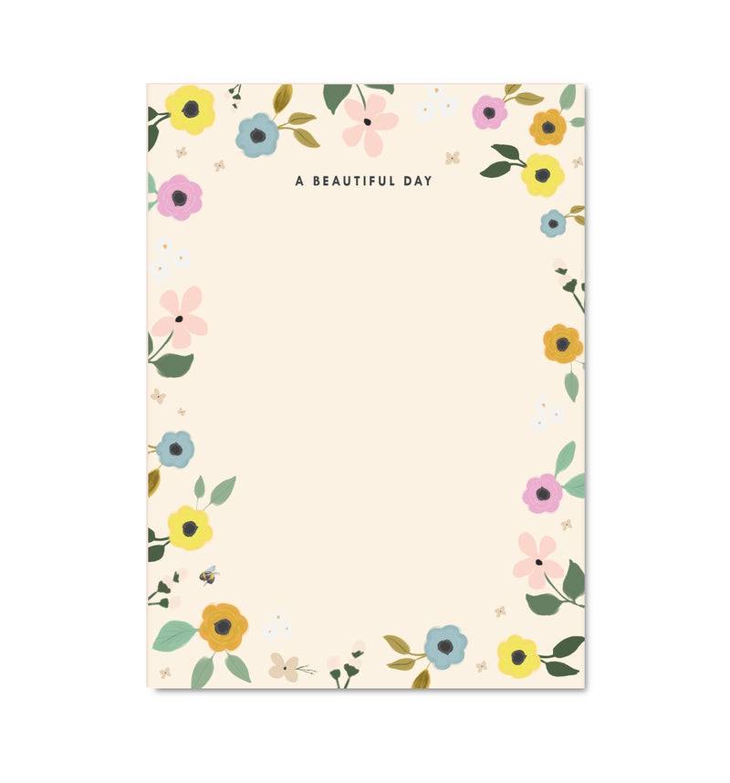 A Beautiful Day Notepad