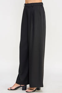 Pleat Front Drapey Trousers