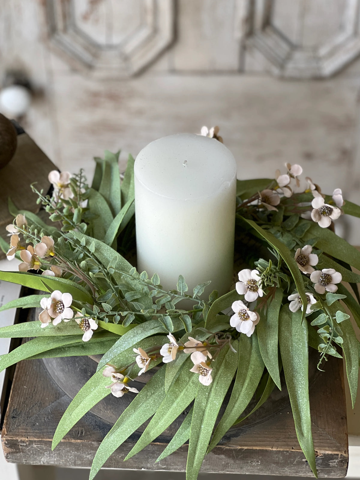 Cavalcade Greens Candle Ring