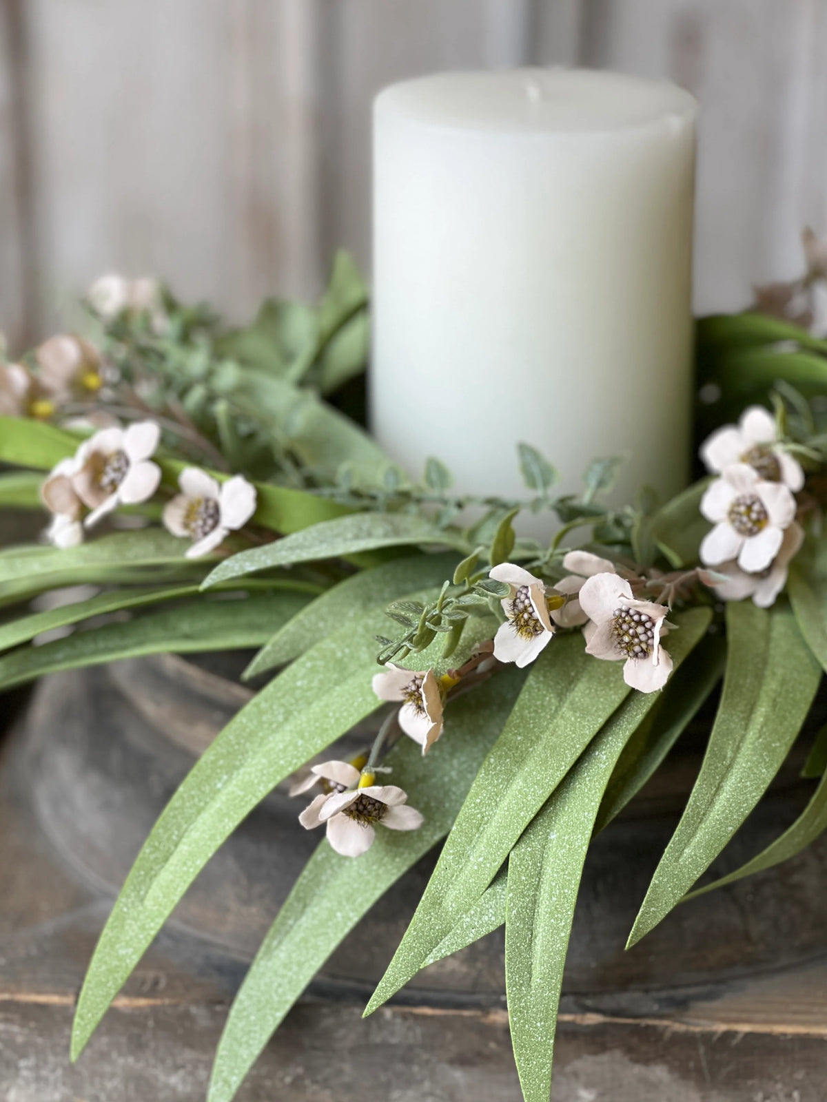 Cavalcade Greens Candle Ring