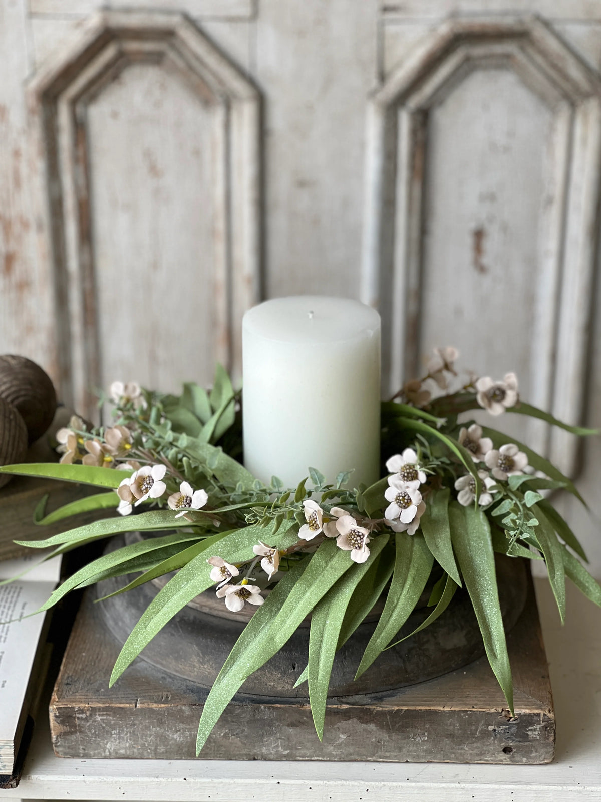 Cavalcade Greens Candle Ring