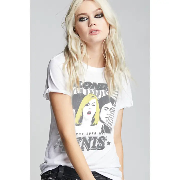 Blondie Denis Burn Out Tee