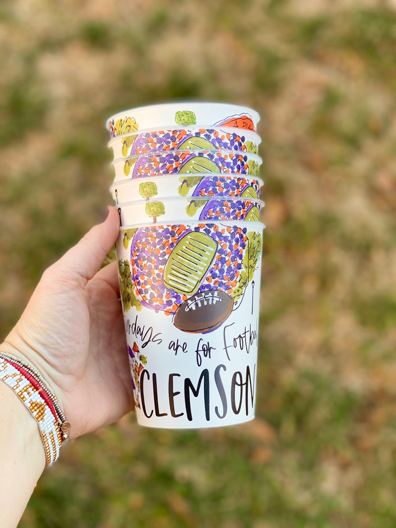 Clemson Party Cups