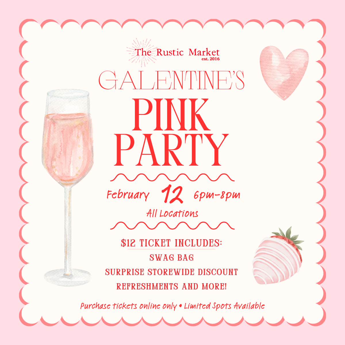 Galentine's Day Event Ticket