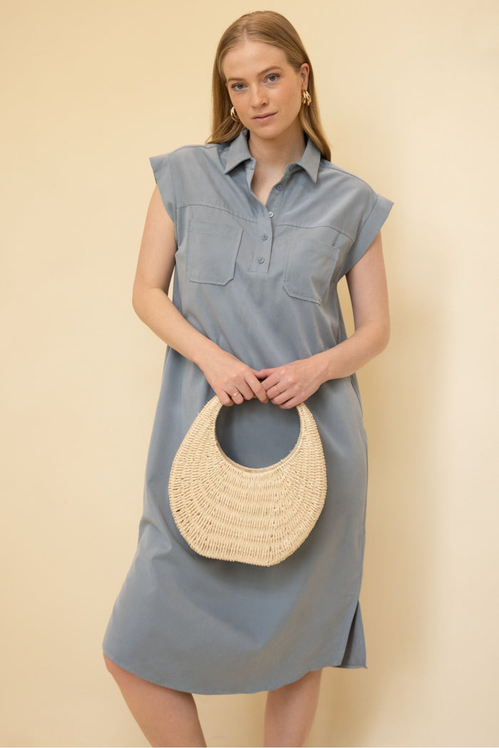 Sleeveless Midi Dress