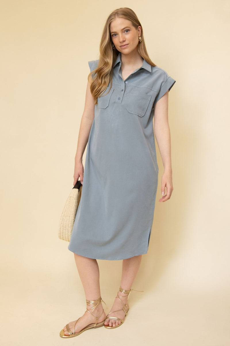 Sleeveless Midi Dress