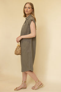 Sleeveless Midi Dress