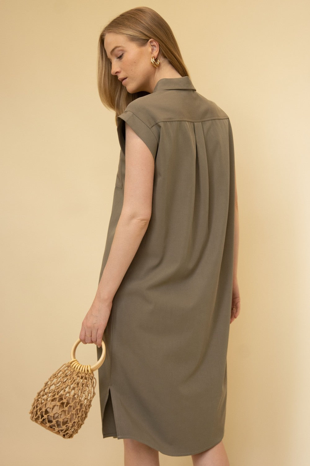 Sleeveless Midi Dress