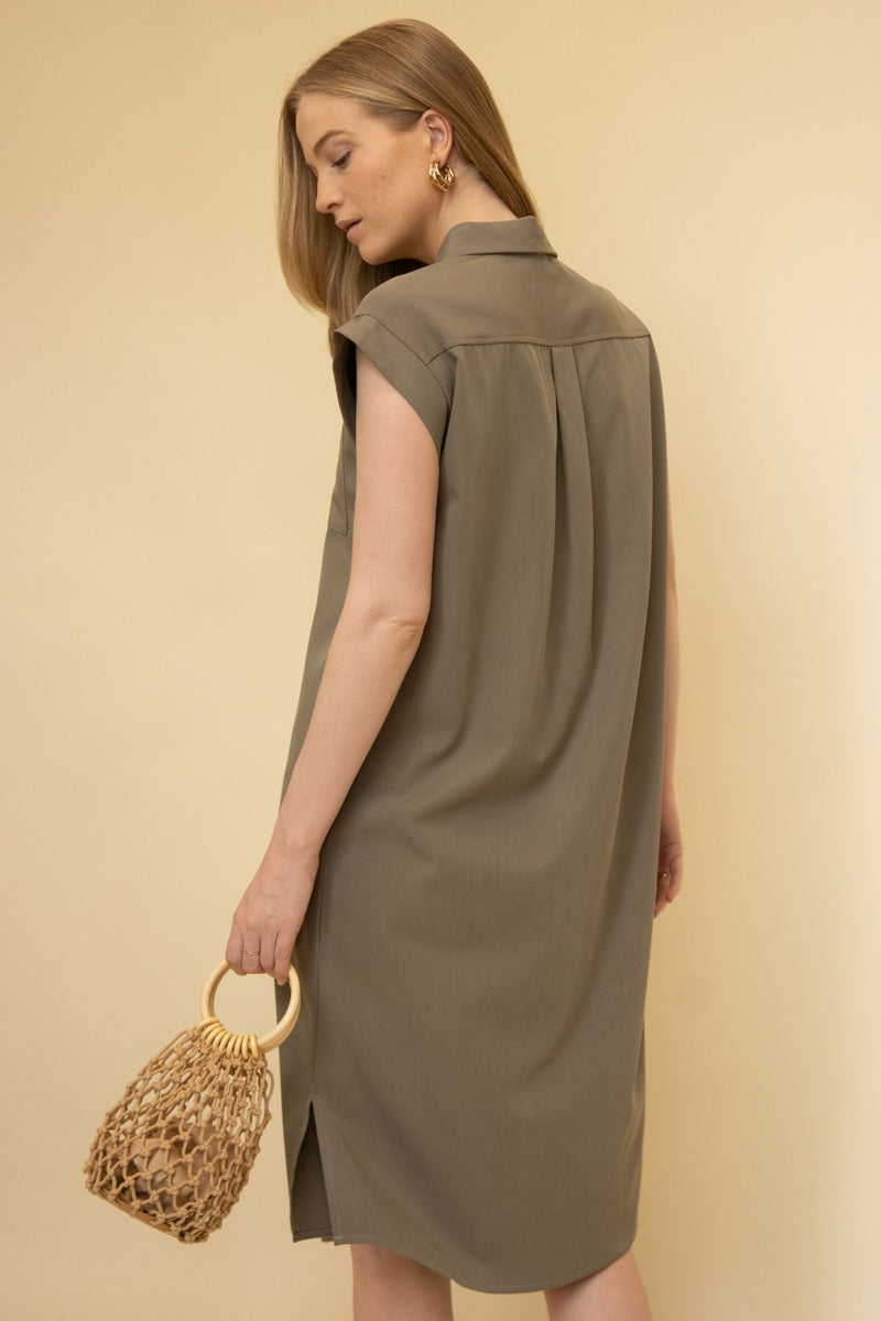 Sleeveless Midi Dress