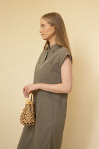 Sleeveless Midi Dress