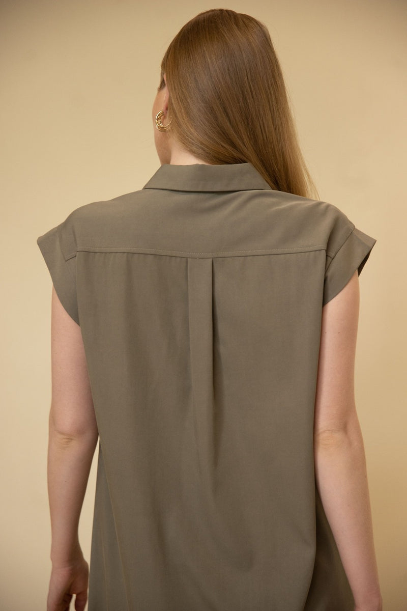 Sleeveless Midi Dress