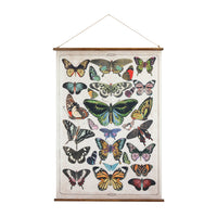 Butterflies Scroll Wall Decor