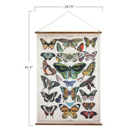 Butterflies Scroll Wall Decor