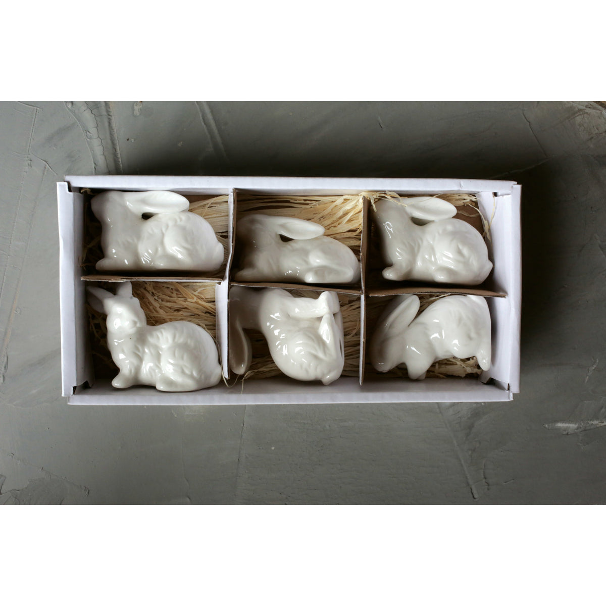 Ceramic Bunnies Box Set