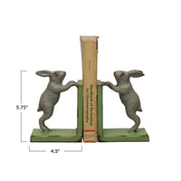 Rabbit Bookends