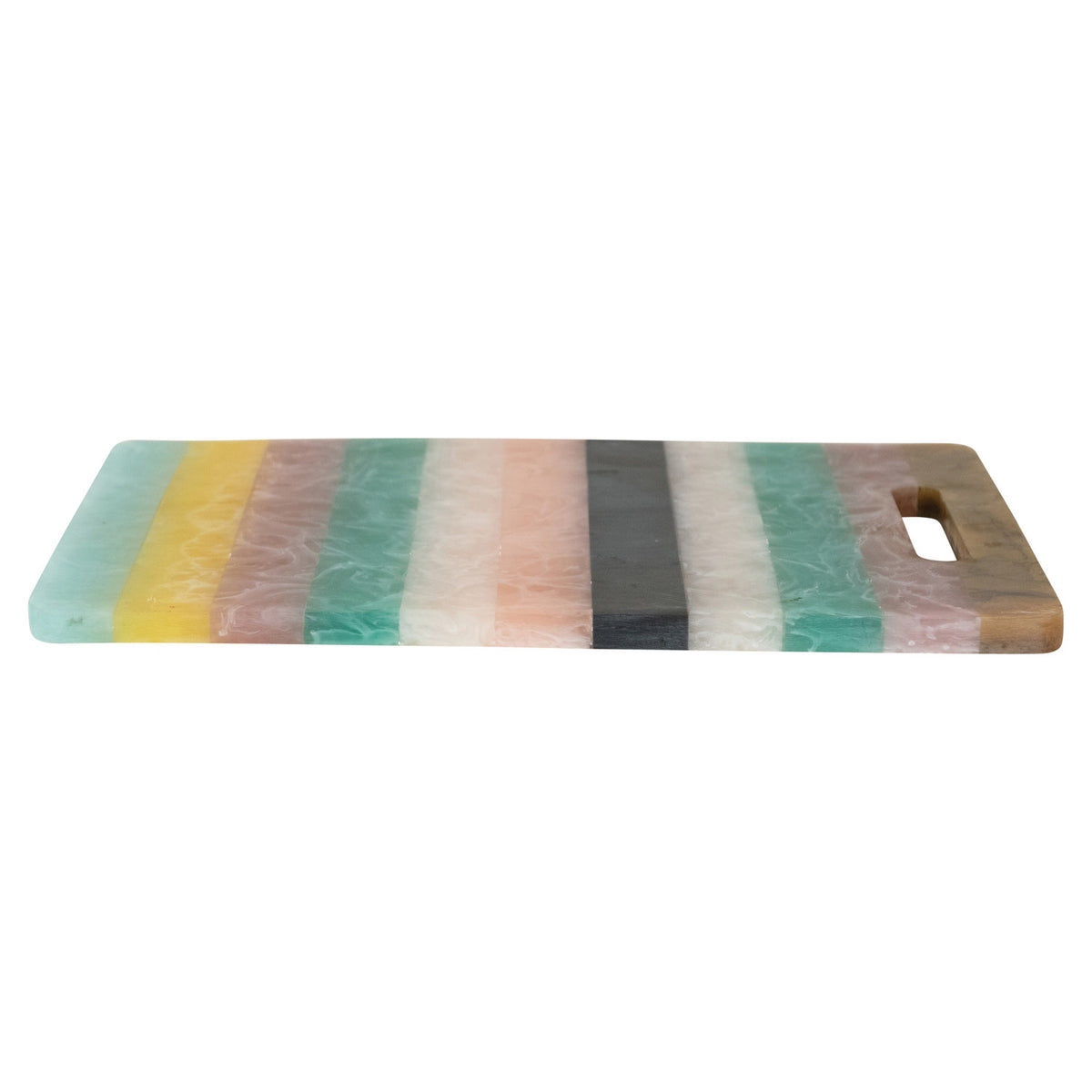Striped Cheese Serving Board