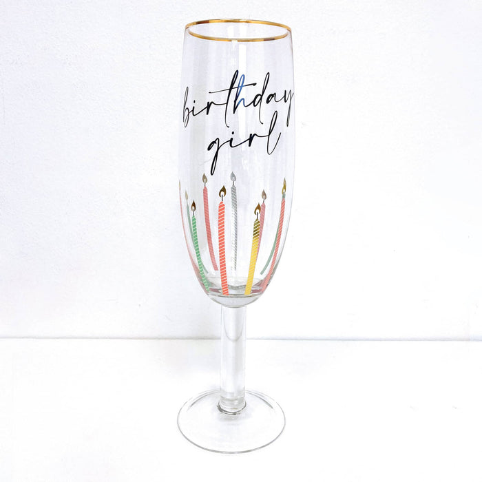 Oversize Birthday Champagne Glass