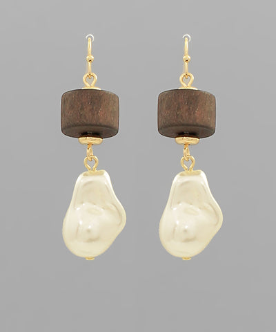 Pearl Dangle Earrings
