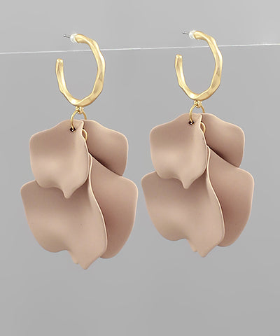Color Coated Petal Hoops