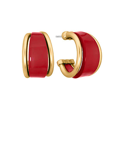 Acrylic and Metal Hoops