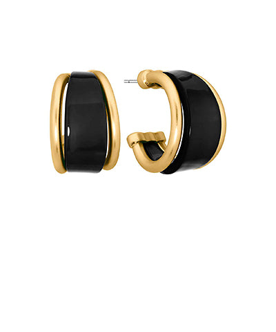 Acrylic and Metal Hoops