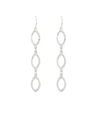Linear Oval Earrings